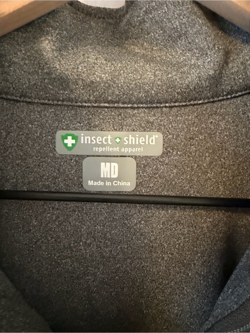 Insect Shield Insect Repellent Tech Quarter Zip - Picture 4 of 6